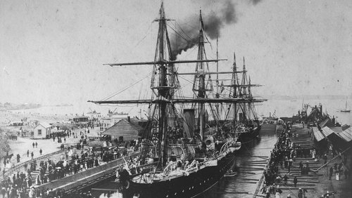 Calliope Graving dock opening