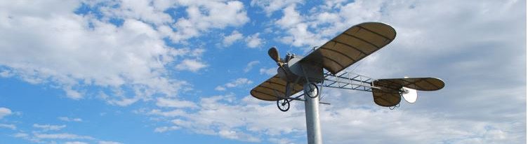 Fisher monoplane commemorative model