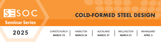SESOC Seminar Series ColdFormed Steel Design Engineering NZ