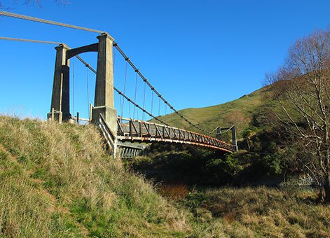 Springvale Suspension Bridge 1