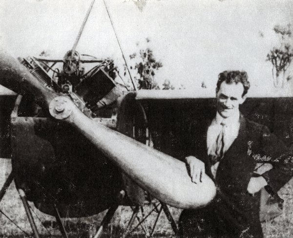 Fisher monoplane Reginald White