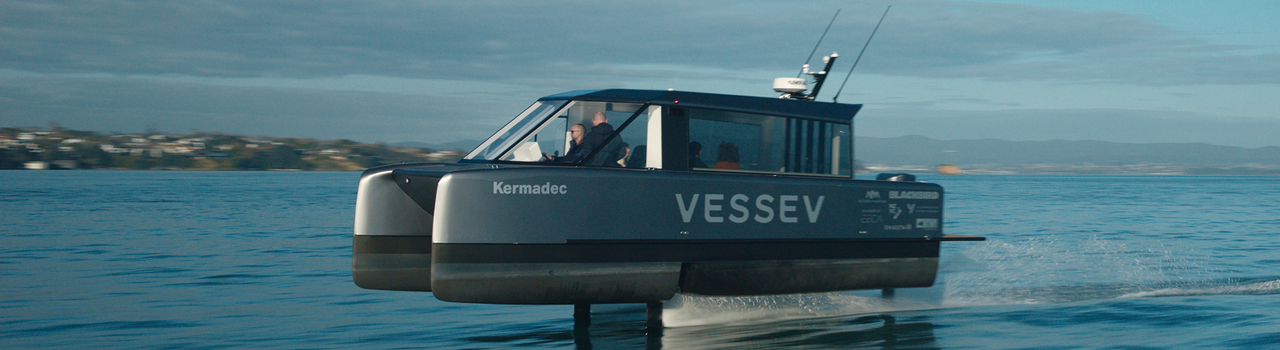 Vessev Electric Hydrofoil boat