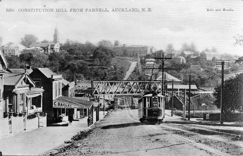 Parnell Railway Bridge c.1910