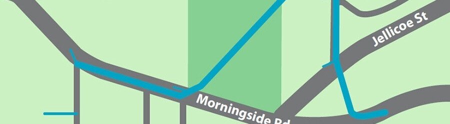 Morningside Flood Relief Site Map