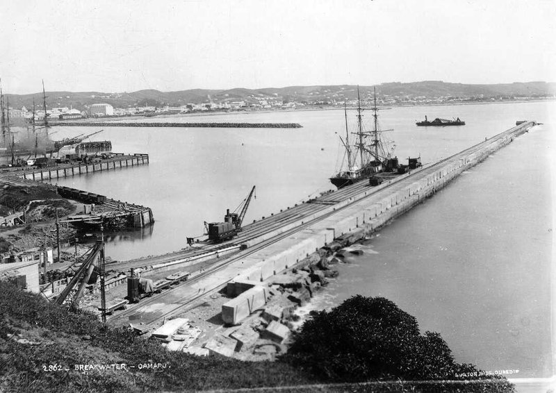 Oamaru Harbour Breakwater