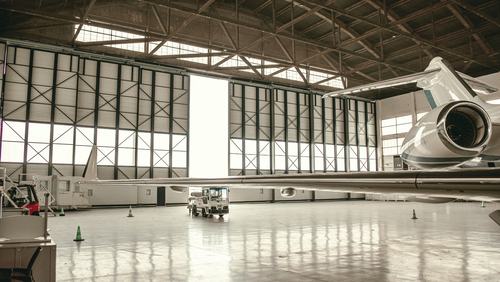 Plane Hangar - Unsplash